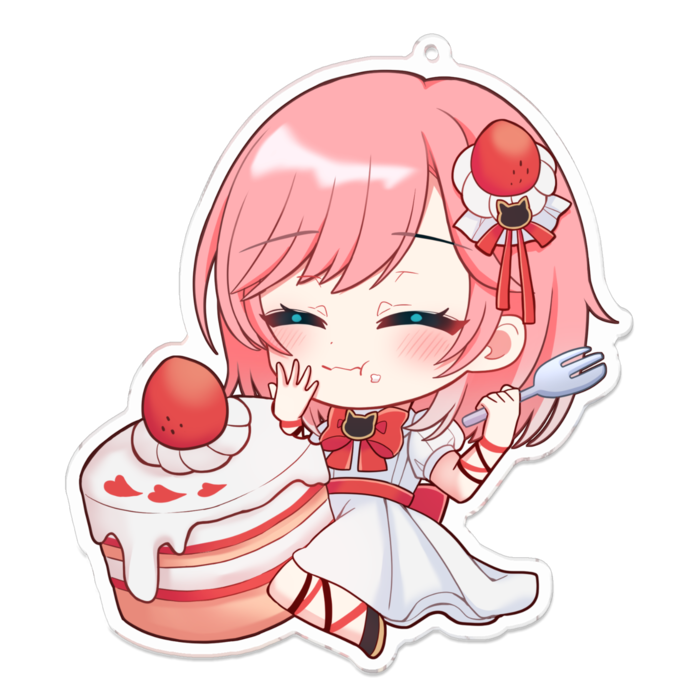 アクリルキーホルダー - 100 x 100 (mm)