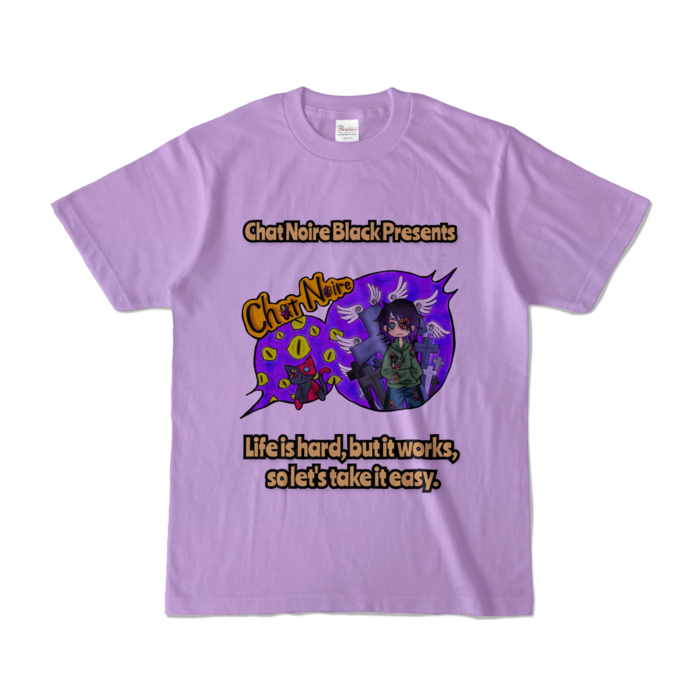 カラーTシャツ - S - ライトパープル (淡色)
