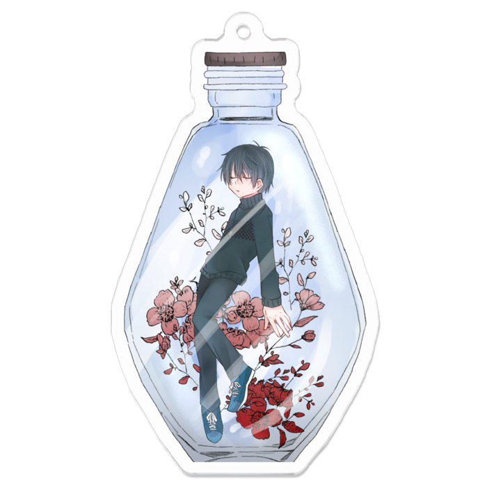 アクリルキーホルダー - 70 x 70 (mm)