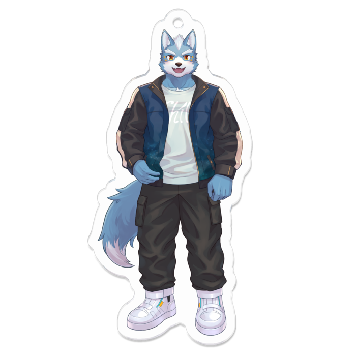 アクリルキーホルダー - 70 x 70 (mm)