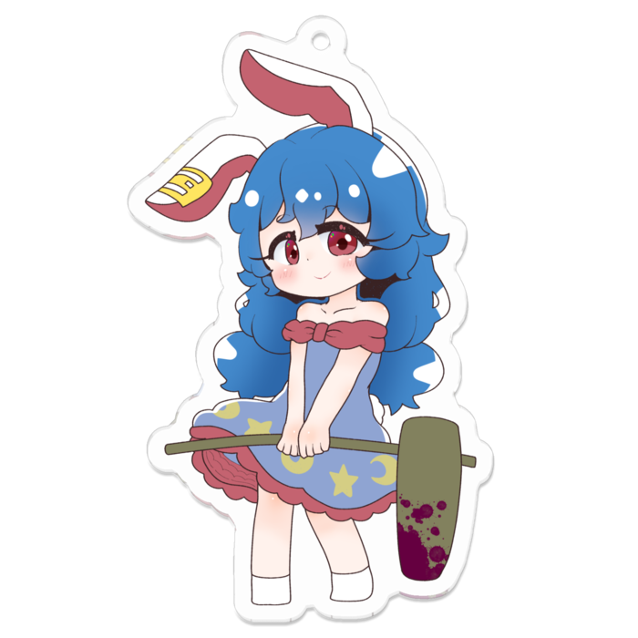 アクリルキーホルダー - 70 x 70 (mm)