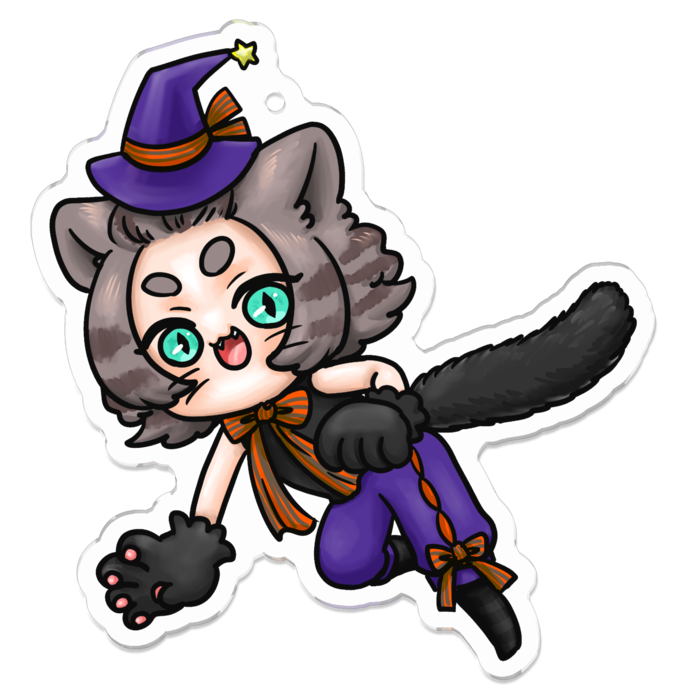 アクリルキーホルダー - 70 x 70 (mm)