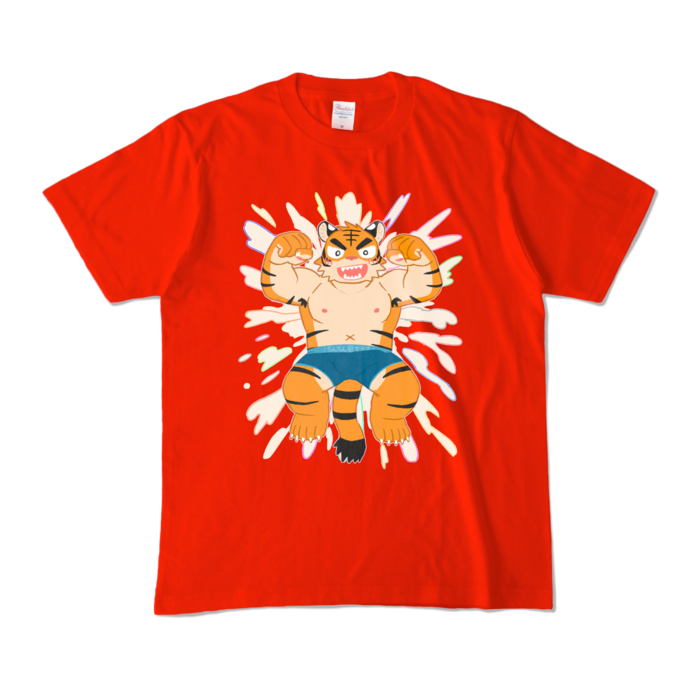 カラーTシャツ - M - レッド (濃色)