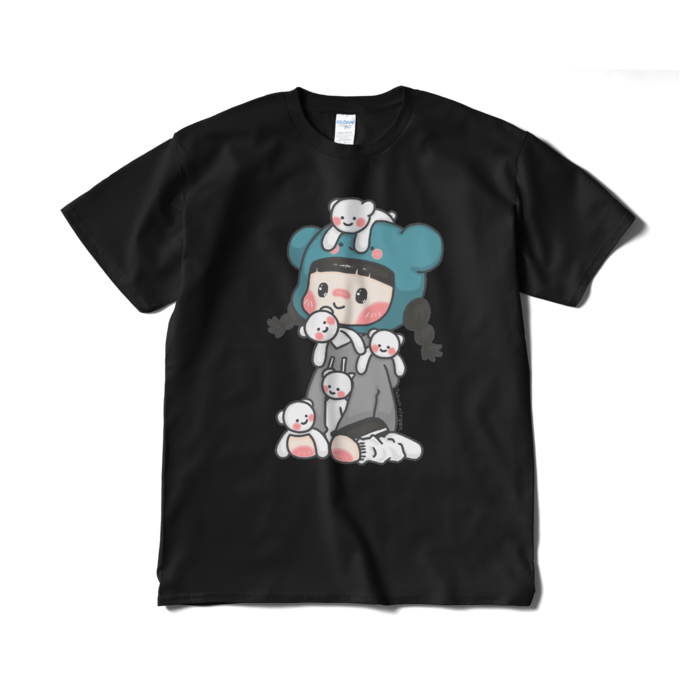 Tシャツ(短納期) - XL - ブラック