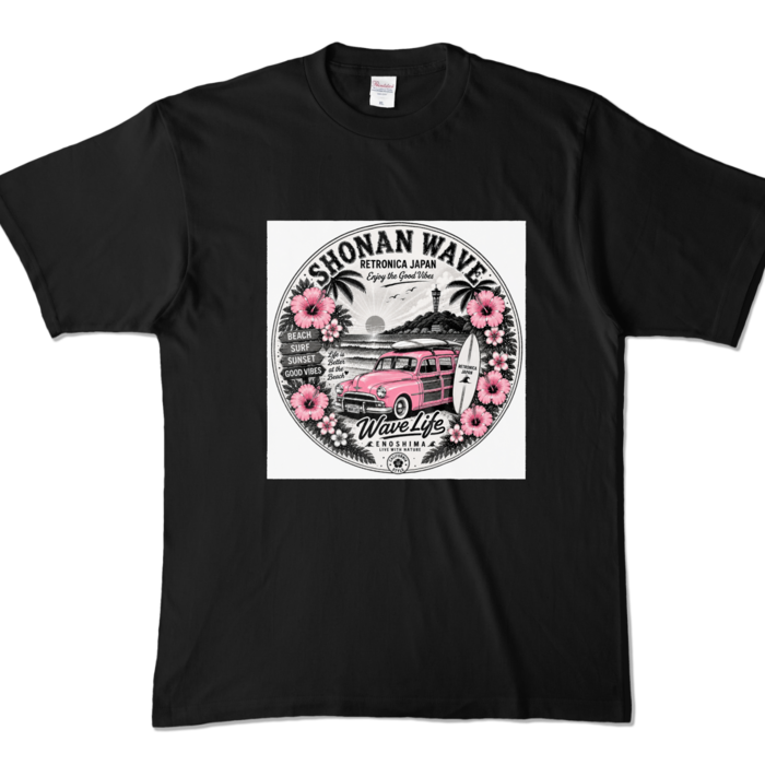カラーTシャツ - XL - ブラック (濃色)
