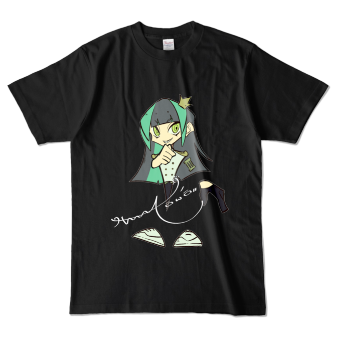 カラーTシャツ - L - ブラック (濃色)