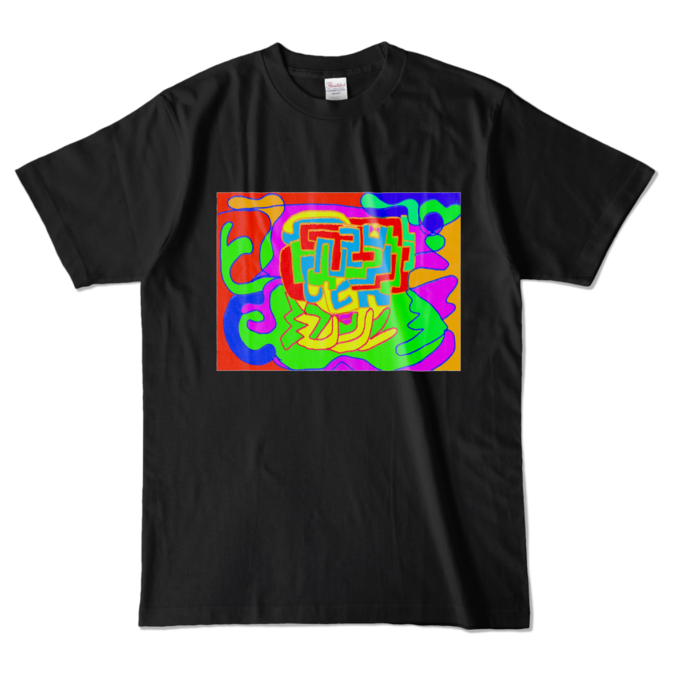 カラーTシャツ - L - ブラック (濃色)