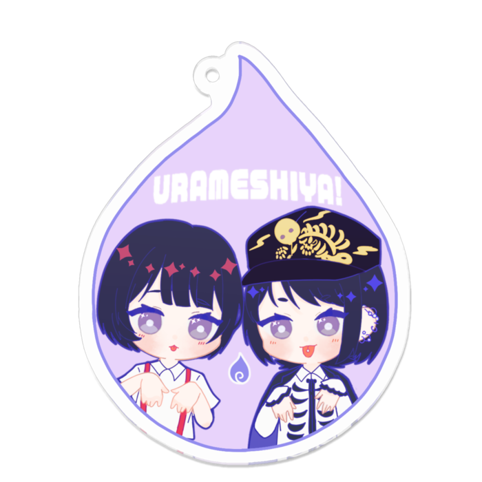 アクリルキーホルダー - 70 x 70 (mm)