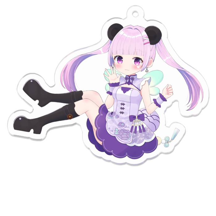 アクリルキーホルダー - 70 x 70 (mm)