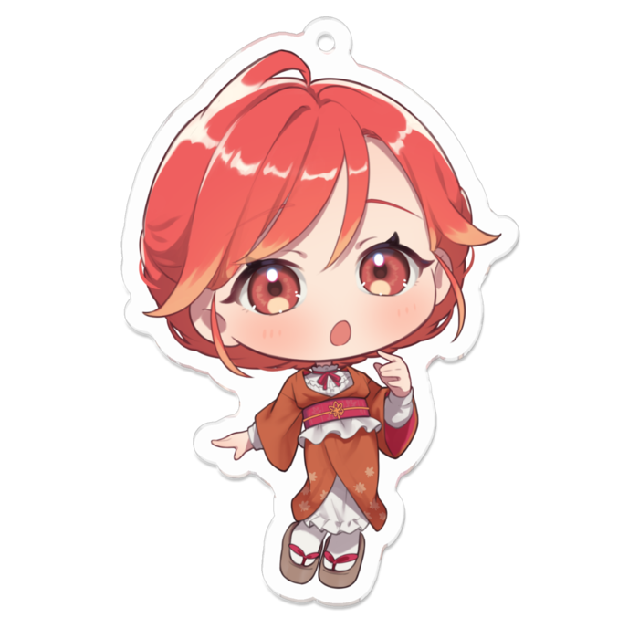 アクリルキーホルダー - 70 x 70 (mm)