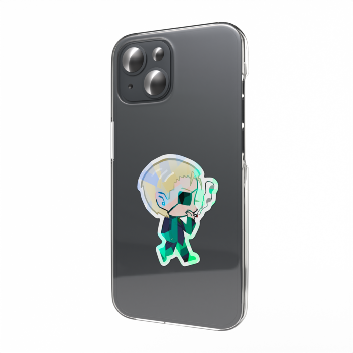 ホログラムスマホステッカー - 縦