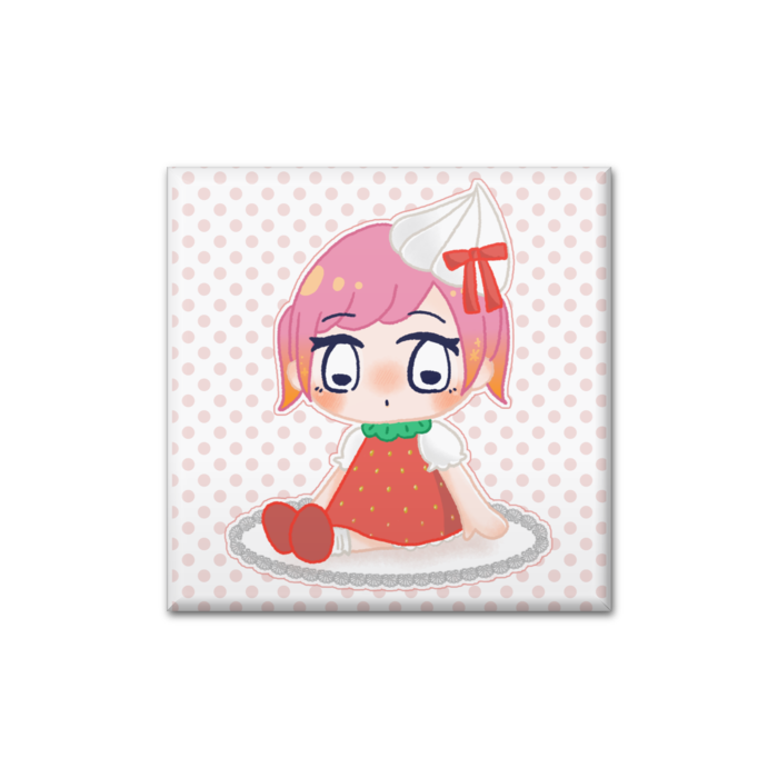 缶バッジ - 四角形40mm