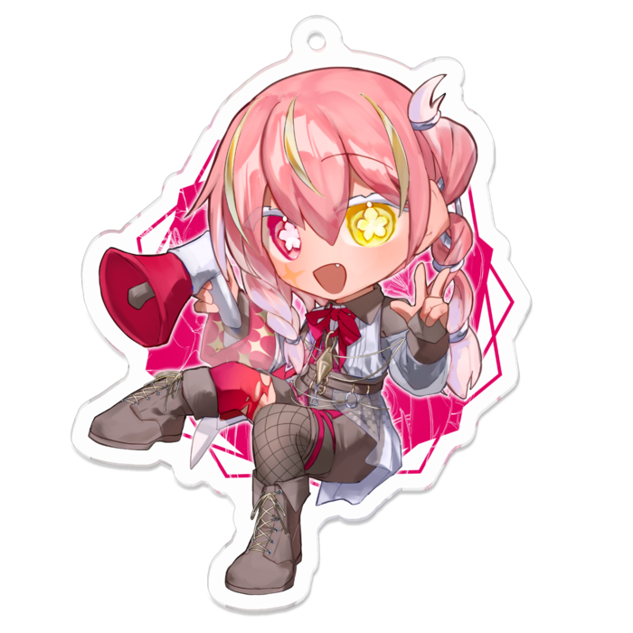 アクリルキーホルダー - 70 x 70 (mm)