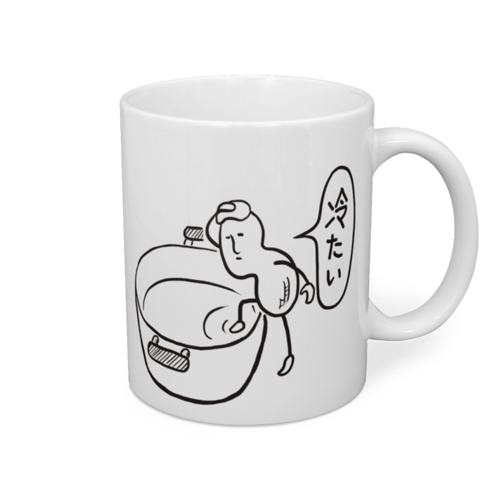 マグカップ - 直径 8 cm / 高さ 9.5 cm