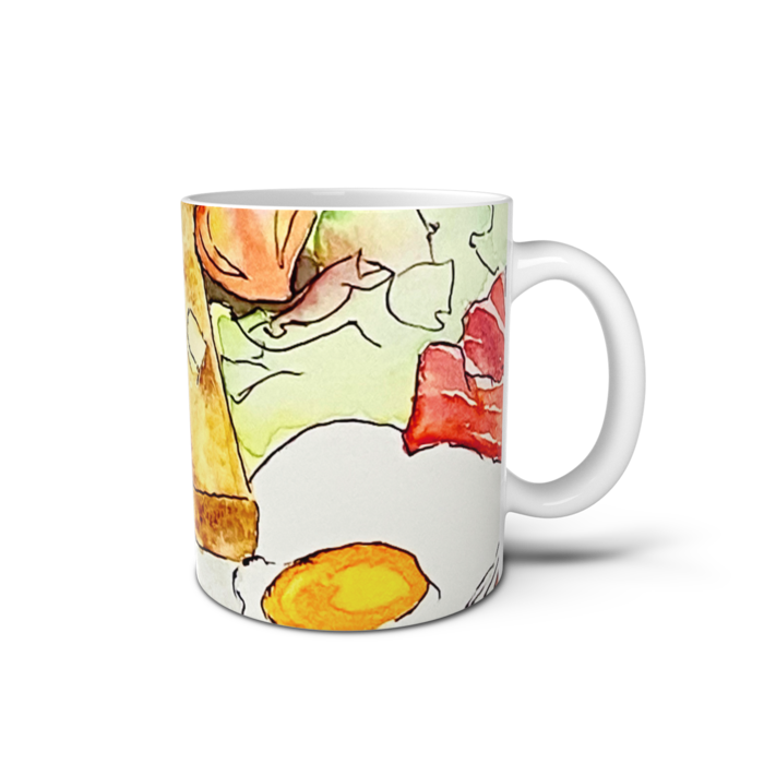 マグカップ - 直径 8 cm / 高さ 9.5 cm
