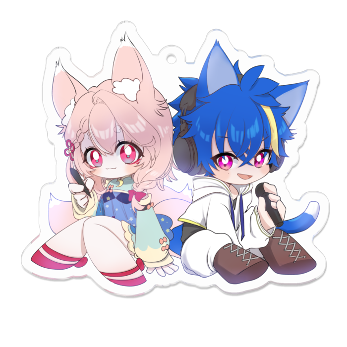 アクリルキーホルダー - 70 x 70 (mm)