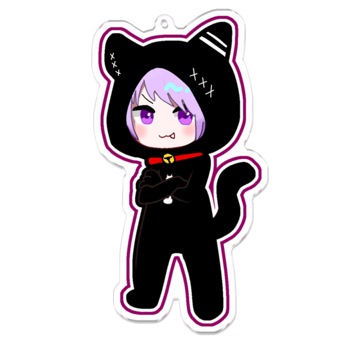 アクリルキーホルダー - 100 x 100 (mm)