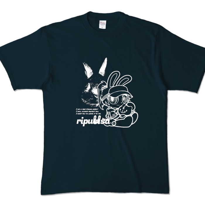 カラーTシャツ - XL - ネイビー (濃色)