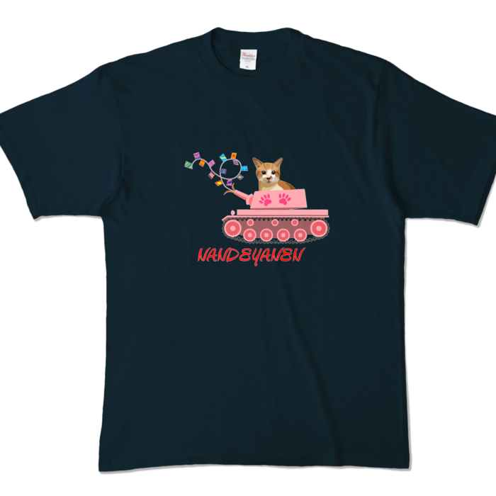 カラーTシャツ - XL - ネイビー (濃色)