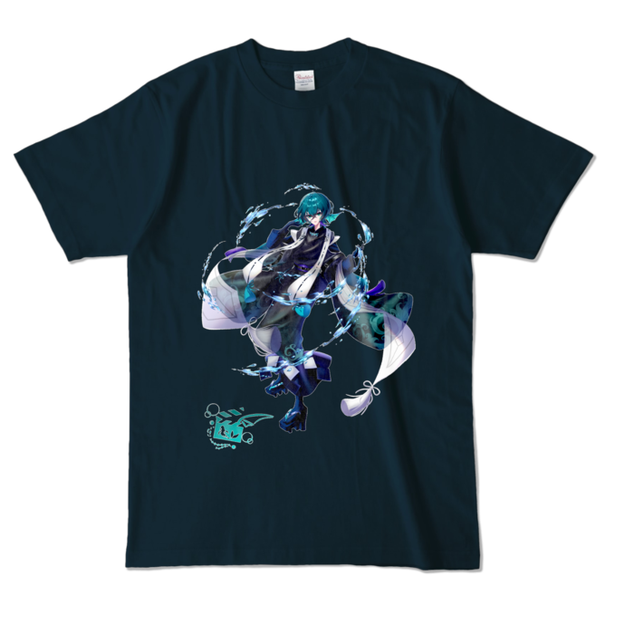 カラーTシャツ - L - ネイビー (濃色)
