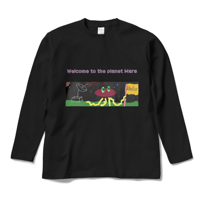 ロングスリーブTシャツ - M - ブラック