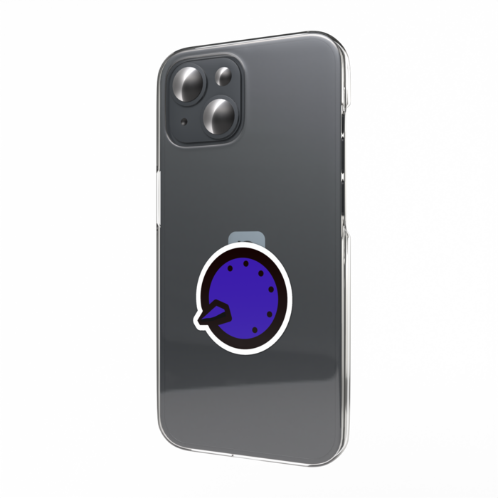 夢見る鳥ステッカー 顔