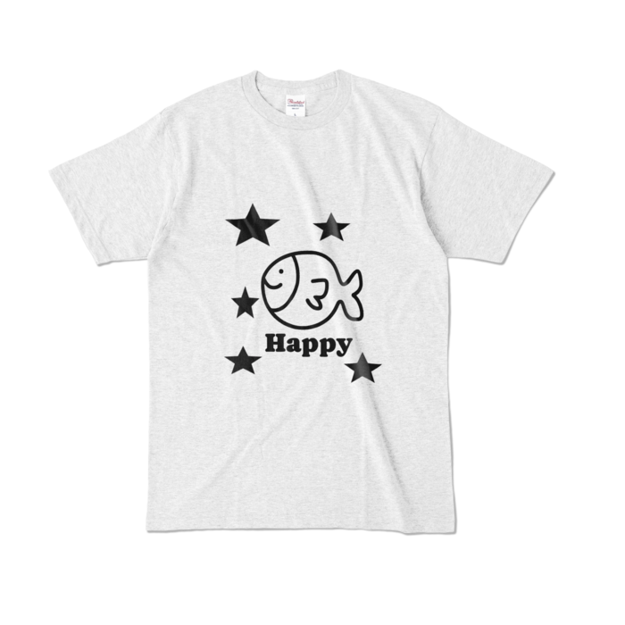 カラーTシャツ - L - アッシュ (淡色)