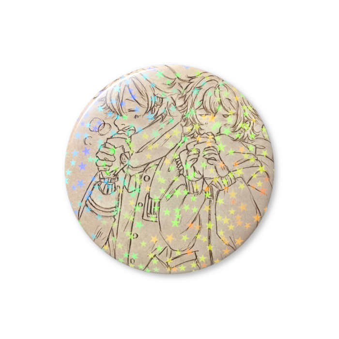 ホログラム缶バッジ - 56mm