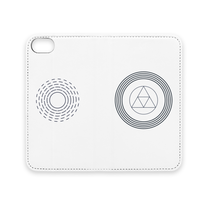 手帳型iPhoneケース(ベルトなし) - iPhone 8 / 7 - ストラップ穴 なし