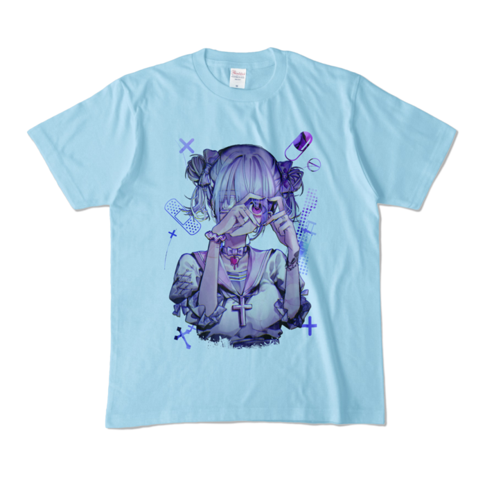 ライトブルー - M -