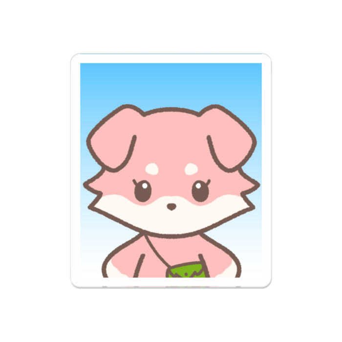 アクリルバッジ - 50 x 50 (mm)