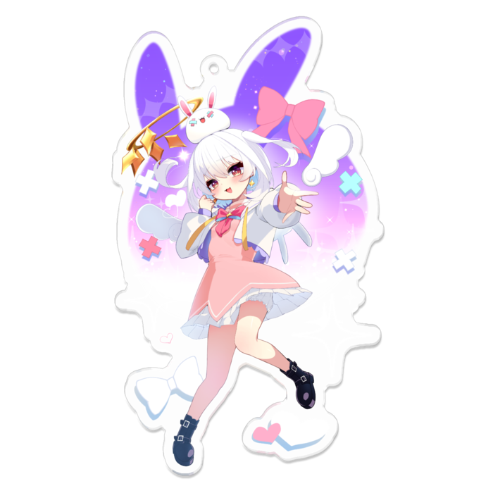 アクリルキーホルダー - 100 x 100 (mm)