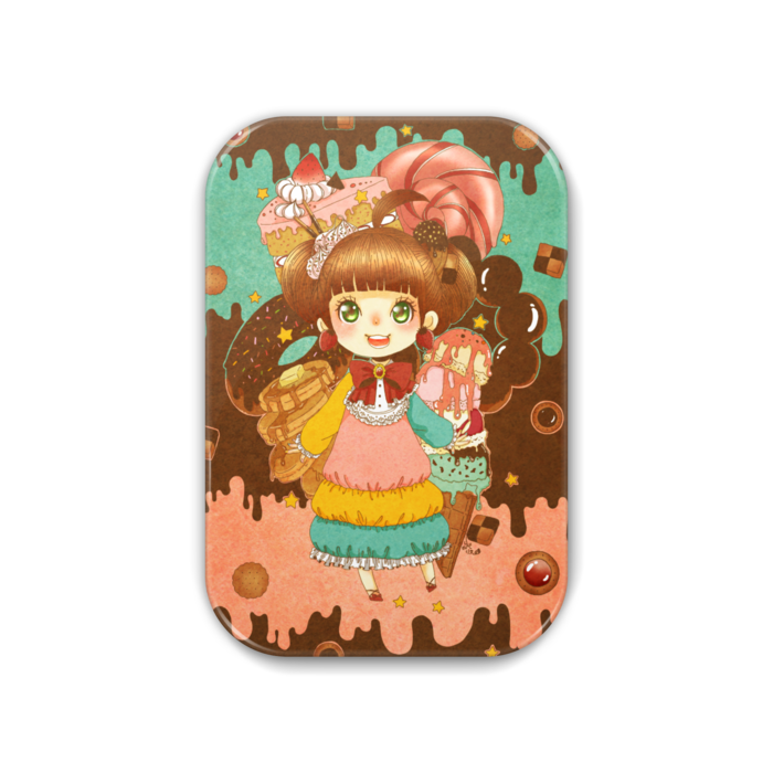 缶バッジ - 角丸 51x76mm