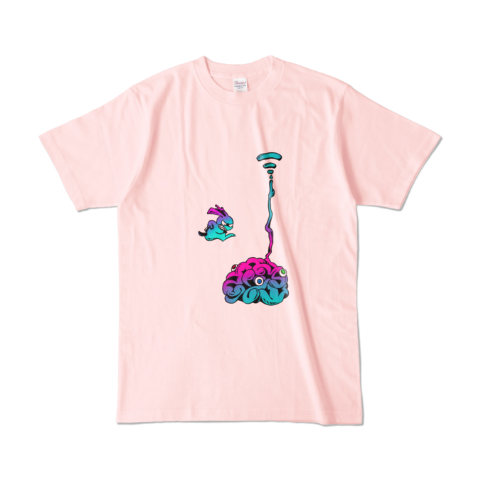 カラーTシャツ - L - ライトピンク (淡色)(2)