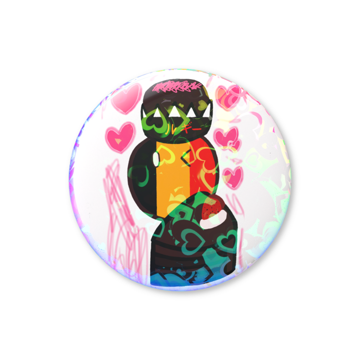 ホログラム缶バッジ - 44mm