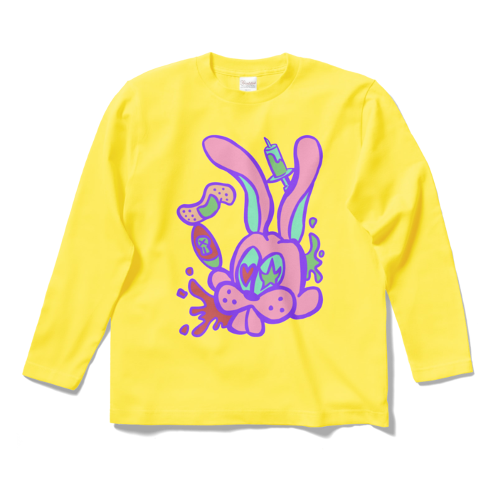 ロングスリーブTシャツ - S - イエロー