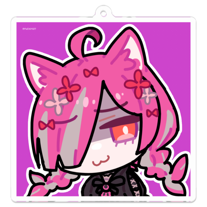 アクリルキーホルダー - 70 x 70 (mm)