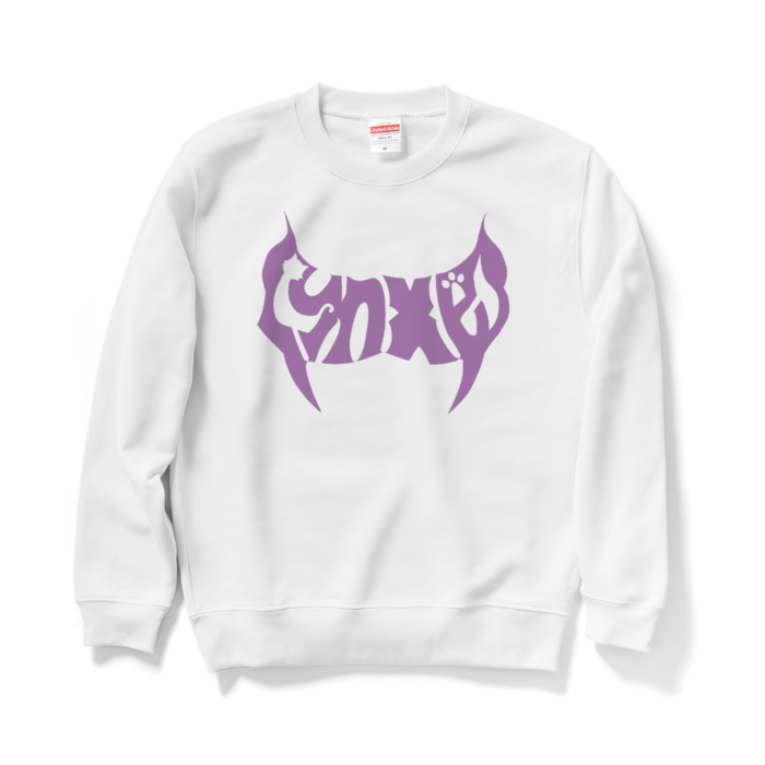 - M - ホワイト（紫文字）