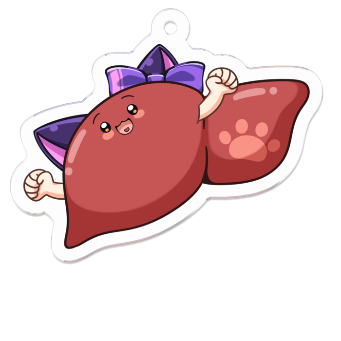 アクリルキーホルダー - 50 x 50 (mm)