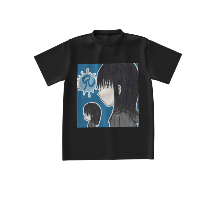 ビッグシルエットTシャツ - S - 両面