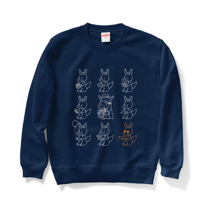 スウェット - M - ネイビー