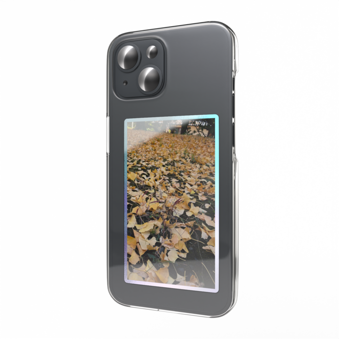 オーロラスマホステッカー - 縦