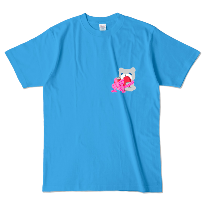 カラーTシャツ - L - ターコイズ (濃色)