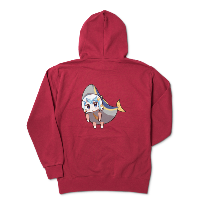 パーカー - XL - バーガンディ