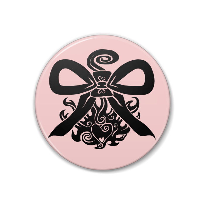 黒紋はかなげぴんく