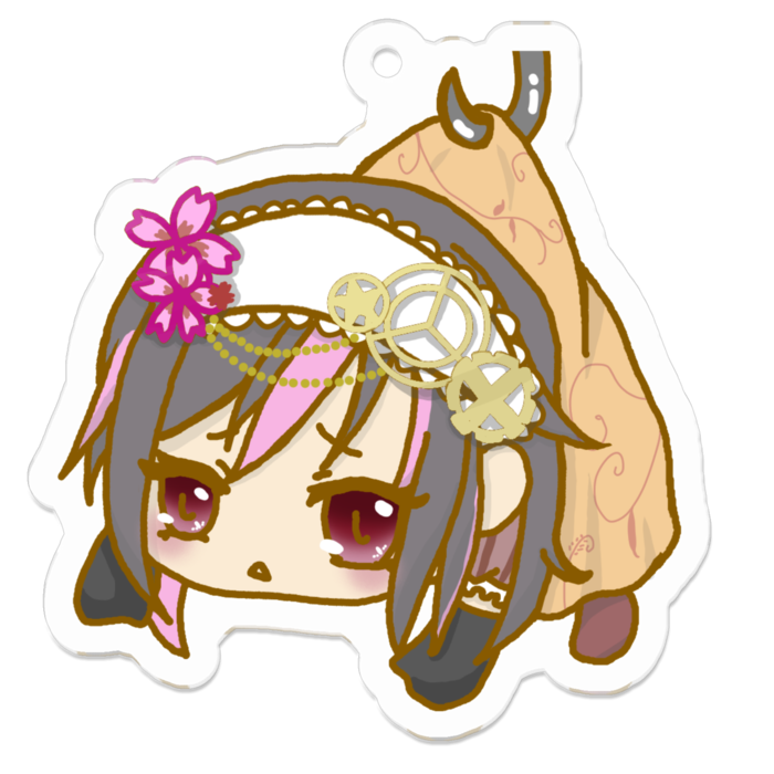 アクリルキーホルダー(コーティング) - 50 x 50 (mm)