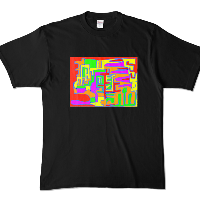 カラーTシャツ - XL - ブラック (濃色)