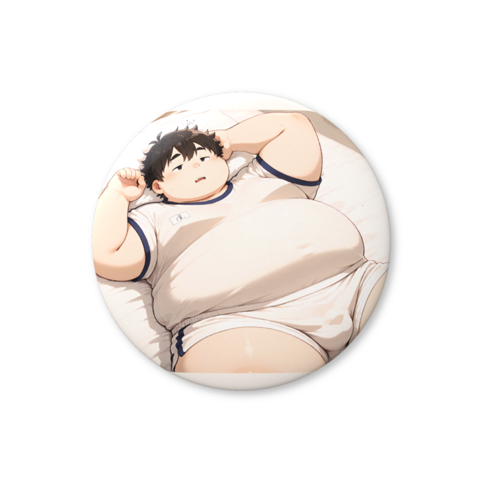【缶バッジ(バリュー)】大豆くん(体操服A) 76mm