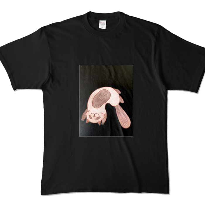 カラーTシャツ - XL - ブラック (濃色)