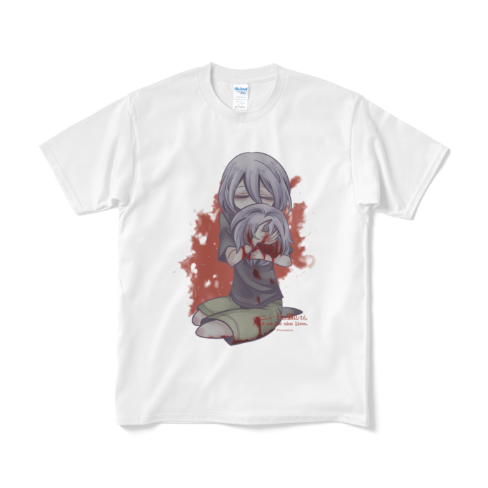 Tシャツ(ゆーり/白)- M - ホワイト